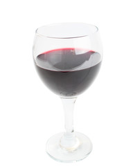 a glass of wine