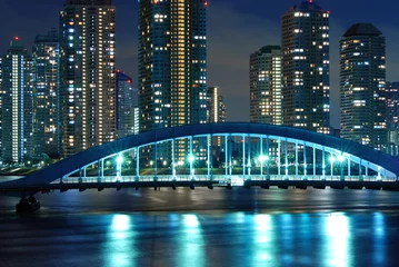 Foto op Plexiglas nacht Tokio © Yury Zap