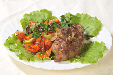hot bird dish