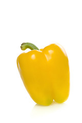 a yellow paprika