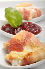 Vorspeise mit Ziegenkäse