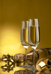 Wine. Champagne