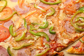 Delicious pizza