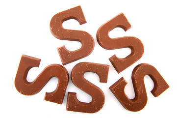 Chocolate letters