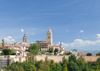 Obraz premium Segovia cathedral, Spain