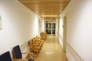 Wartezimmer in der Klinik