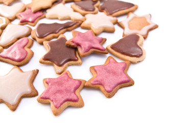 homemade decorated christmas ginger bread