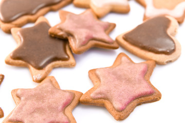 homemade decorated christmas ginger bread