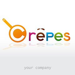 logo entreprise, icône crêpes, symbole crêpe