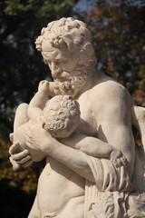 Silène portant Dionysos