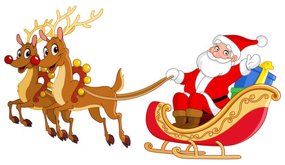 Santa sleigh