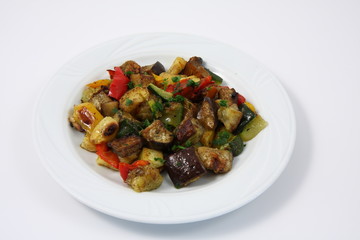 piatto di patate