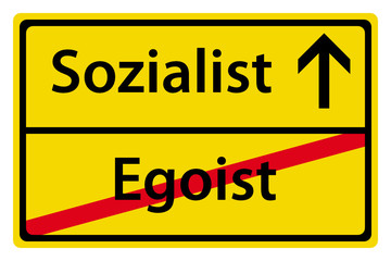 Sozialist statt Egoist