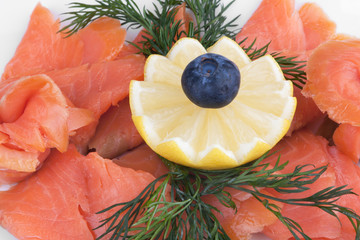 Geräucherter Lachs