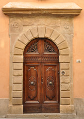 Old Door. Volterra, Tuscany