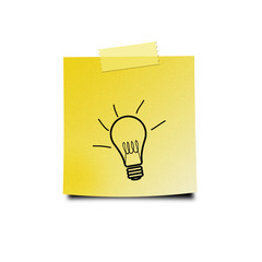 Notizzettel Idee