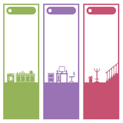 home interior banners