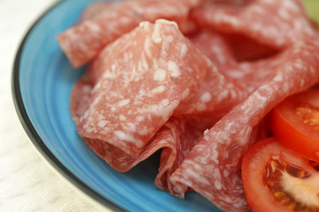 Milano Salami and Salad