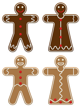 Gingerbread Men And Women