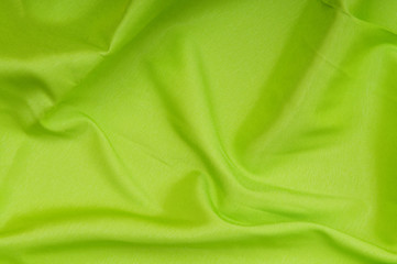 Bright satin fabric folded to be used as background