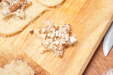 Baking cookies. Preparing for Christmas