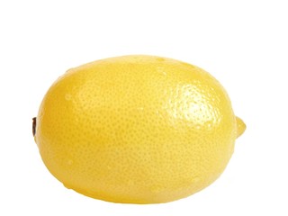 Lemon isolated on white