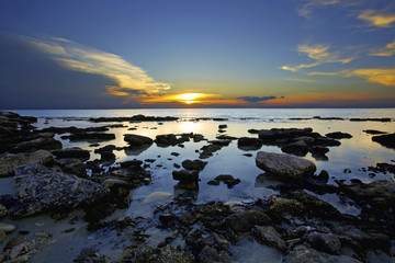 Obraz premium Sunset Bonaire