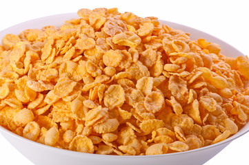 Goldish corn flakes