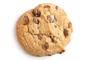 cookies on white background