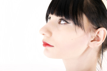Fototapeta premium Portrait of a young girl posing