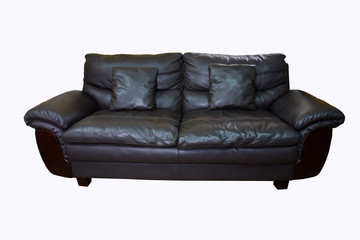 Black sofa