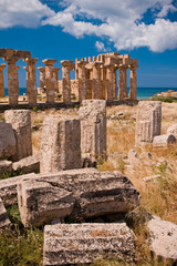 Greek temple in Selinunte