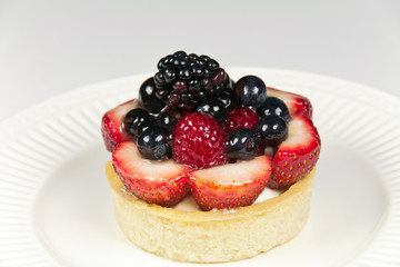 Easy summer berry dessert.