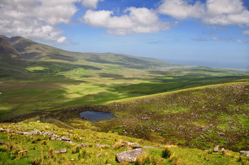 Fototapeta premium irish national park in ring of kerry ireland