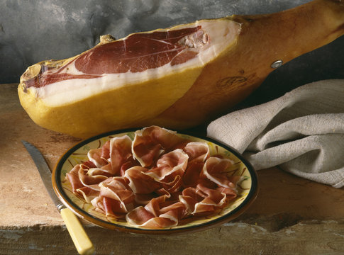 Jambon de Parme en tranches