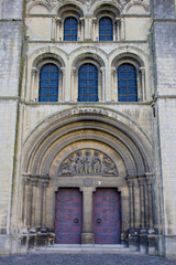 Fototapeta na wymiar church Sainte-Trinité, Abbaye aux Dames, Caen, Normandy, Fra
