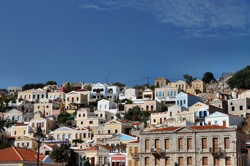 Obraz premium Insel Symi bei Rhodos