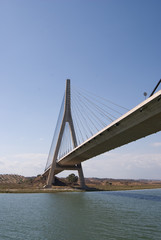 Bridge on river Guadiana, Portugal