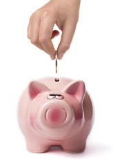 Pink Piggy Bank - 27277511