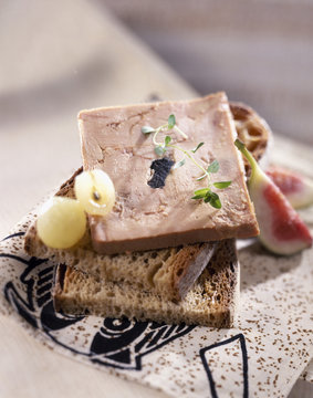 Tartine de foie gras