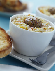 rillettes de merlan à la moutarde à l'ancienne