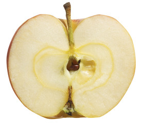 Pomme coupée