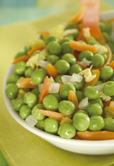 Petits pois et carottes