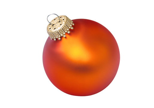 Weihnachtskugel freigestellt - christmas ball isolated 19