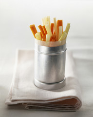 Bâtonnets de carotte et céleri