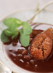 Compote de figue au raisin et au porto