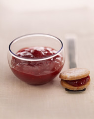 Confiture de fleur d'hibiscus et framboise 