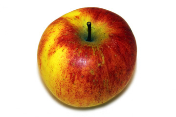 Red and Yellow Apple