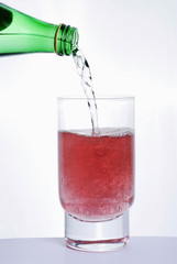 Faire un diabolo fraise