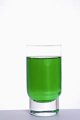 Verre de menthe à l'eau